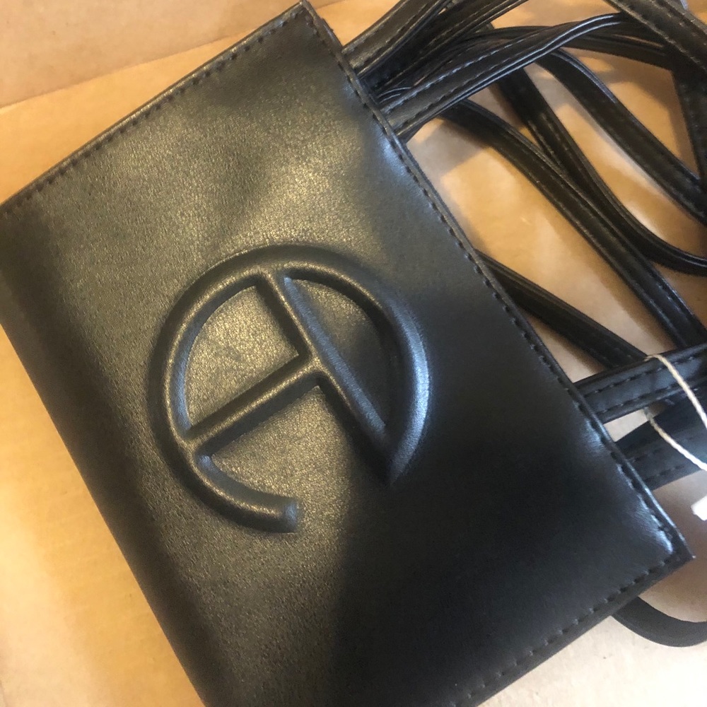BRAND NEW: Black Telfar Bag (Small)